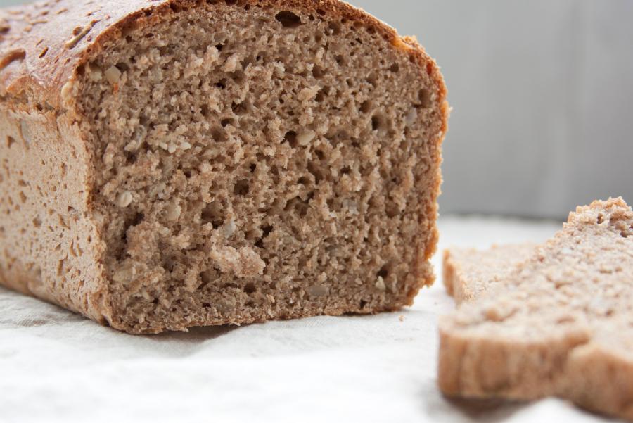  Домашний пшенично-ржаной хлеб