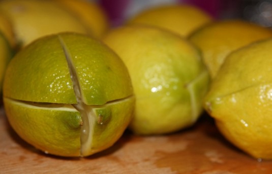 Лимони солоні марокканською